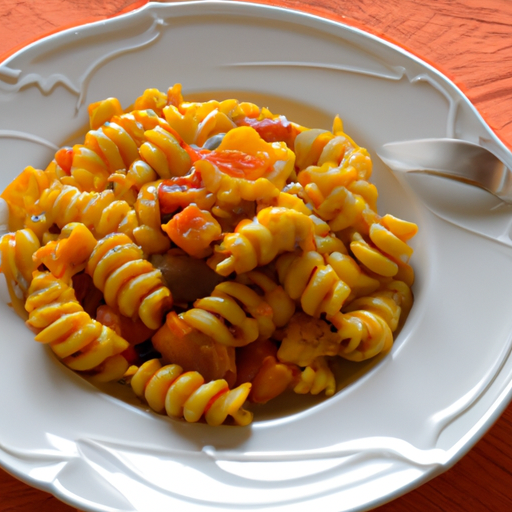 Pasta con la zucca