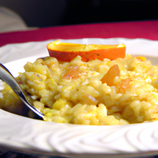 Risotto all'arancia