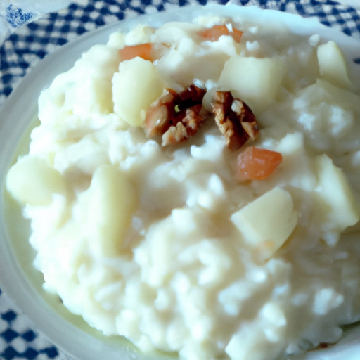 Risotto con gorgonzola, pere e noci