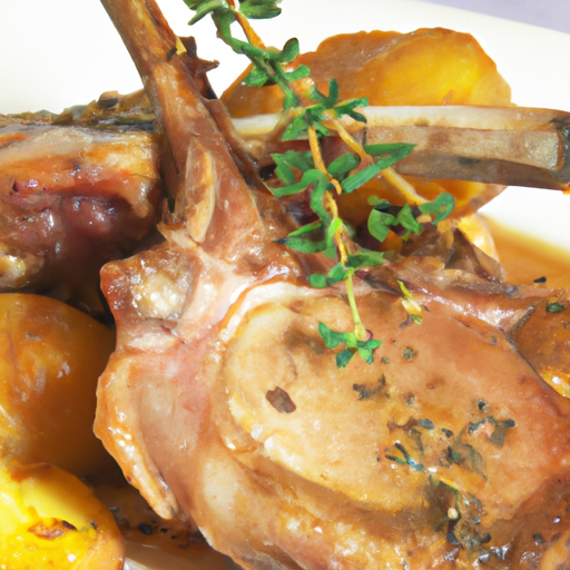 Agnello al forno con patate