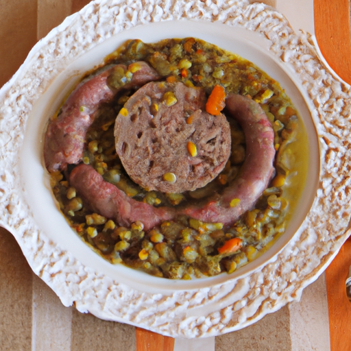 Cotechino con lenticchie