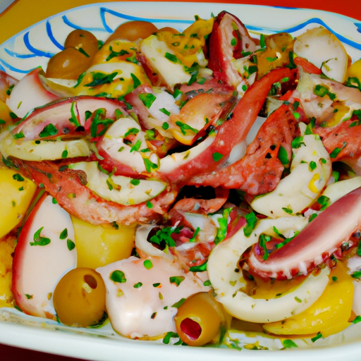 Insalata tiepida di polpo e patate