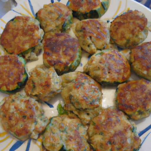 Polpette di zucchine al forno