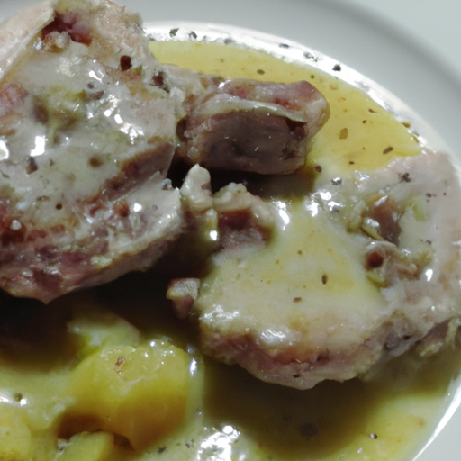 Scaloppine al vino bianco e prezzemolo