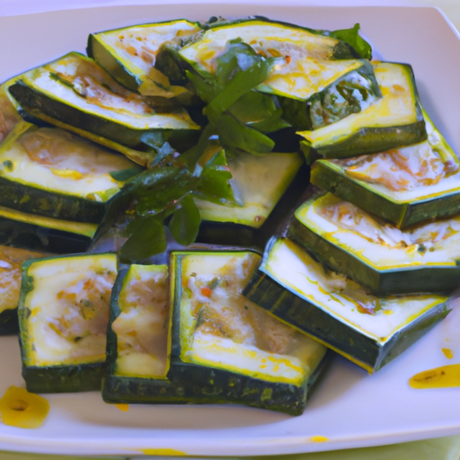 Zucchine ripiene alla Ligure