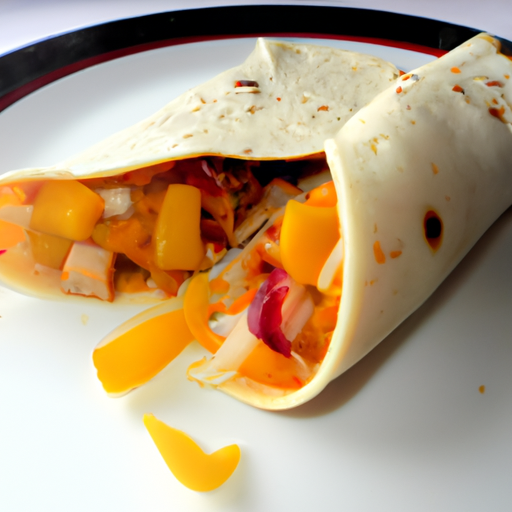 Burrito con verdure