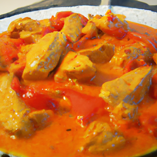 Straccetti di pollo al curry