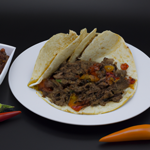 Tacos con carne