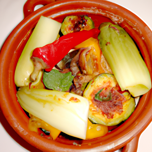 Tajine con verdure