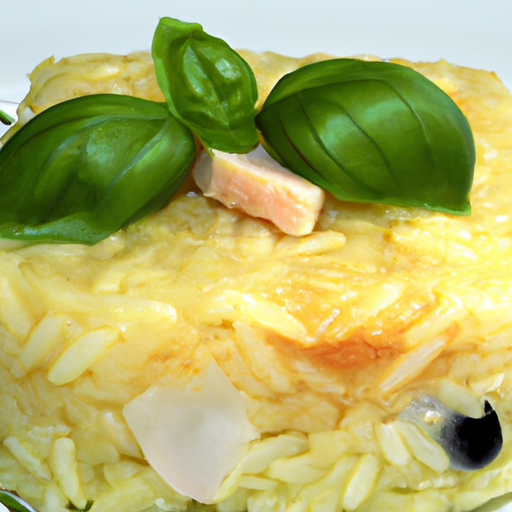 Timballo di riso ai 4 formaggi